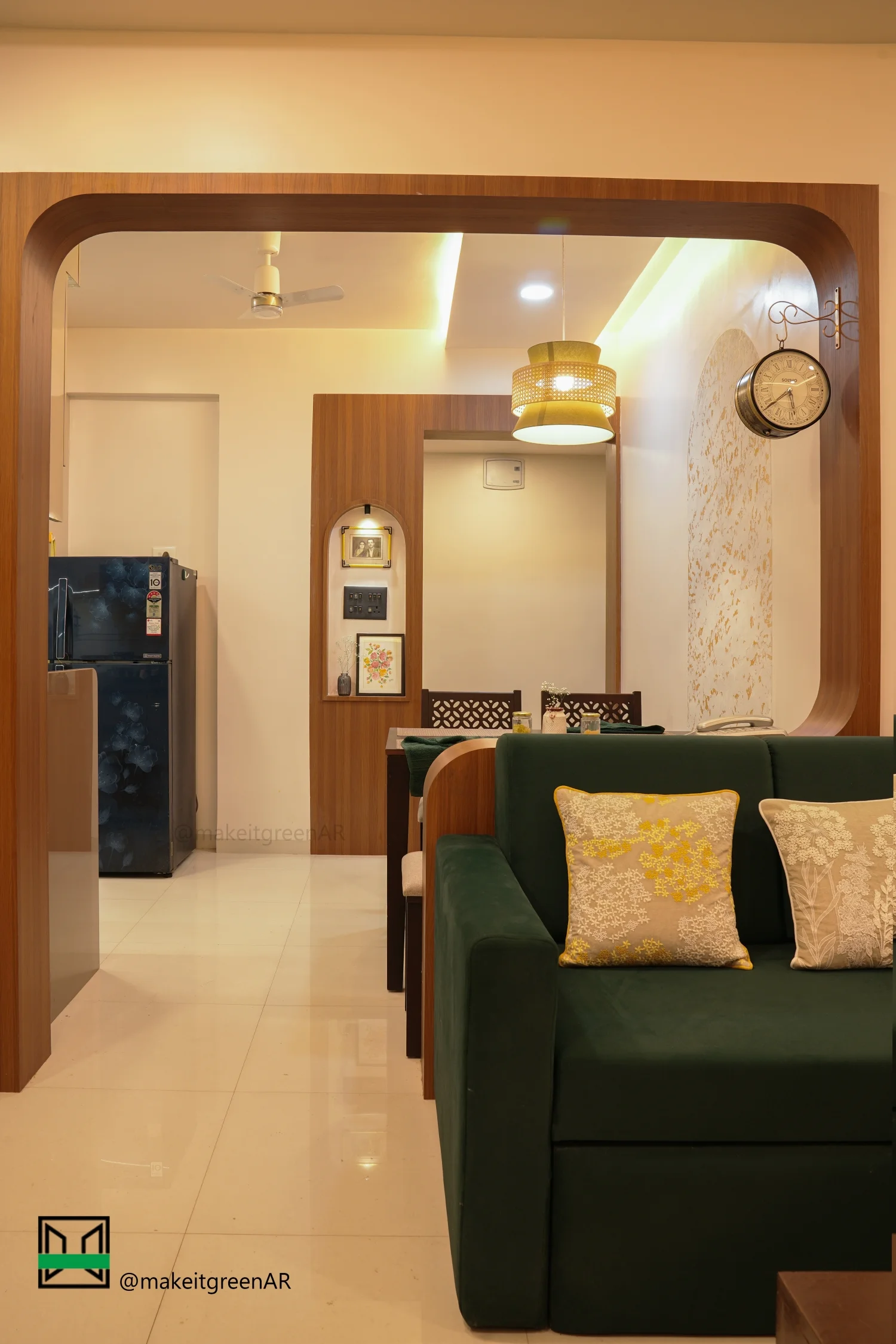 Chandwadkar Residence — Interior Design by Make It Green, Nashik