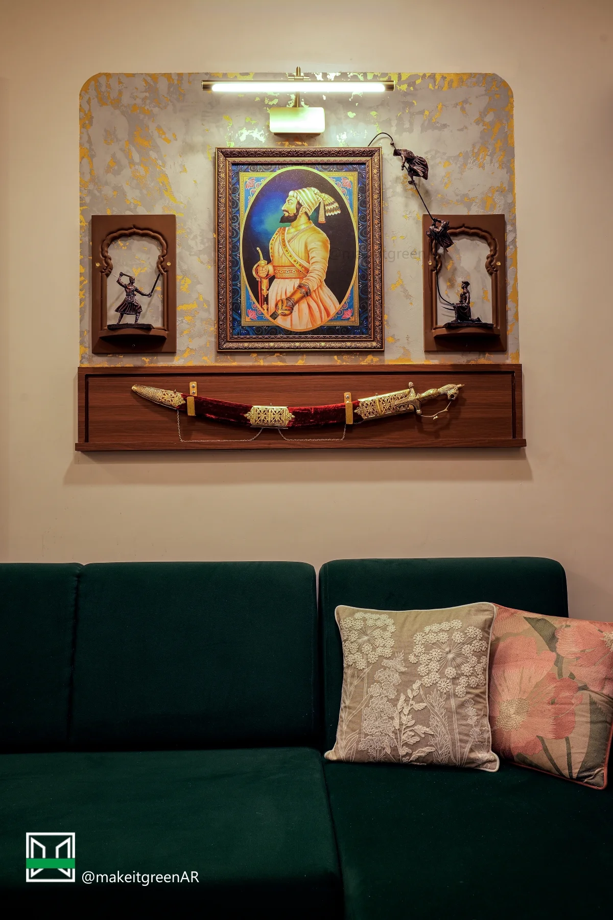 Heritage Wall, Chandwadkar Residence